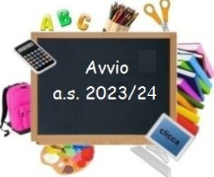 Avvio attività anno scolastico 2023/2024